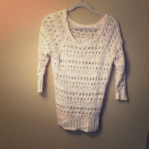 Crochet sweater